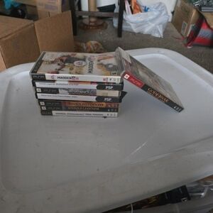 PSP Game Collection with Madden and God of War